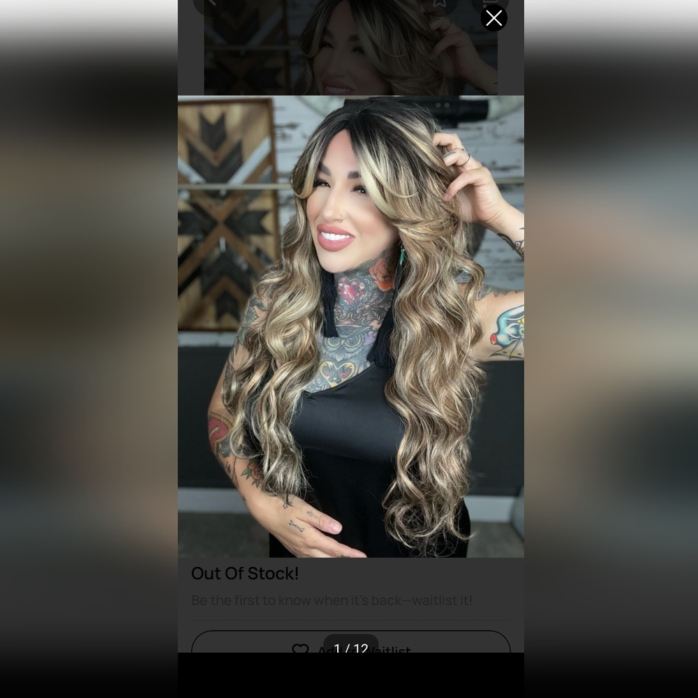 Fufu rebel Gypsy - Silky Soft Multi-Fiber Hair Extensions - Natural Blonde